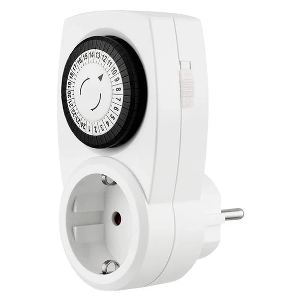 Horoz Timer-1 3500W Mekanik Günlük Zaman Ayarlı Priz ürün görseli 1