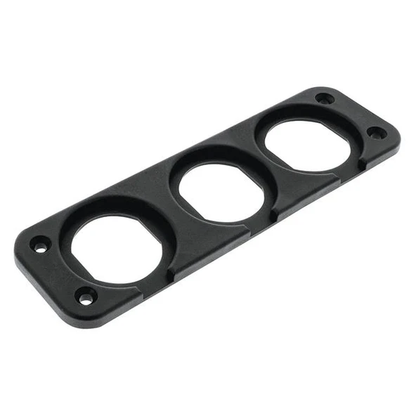 PowerMaster IC-246E-3 Üçlü Gömme Soket ve Ölçü Cihazları İçin Montaj Yuvası (28mm Delik Çapı) ürün görseli 1
