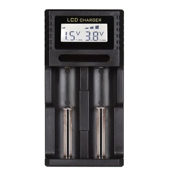 Powermaster PMR-K2 4.2 Volt 2 x 0.5 Amper Pil Şarj Cihazı ürün görseli 1