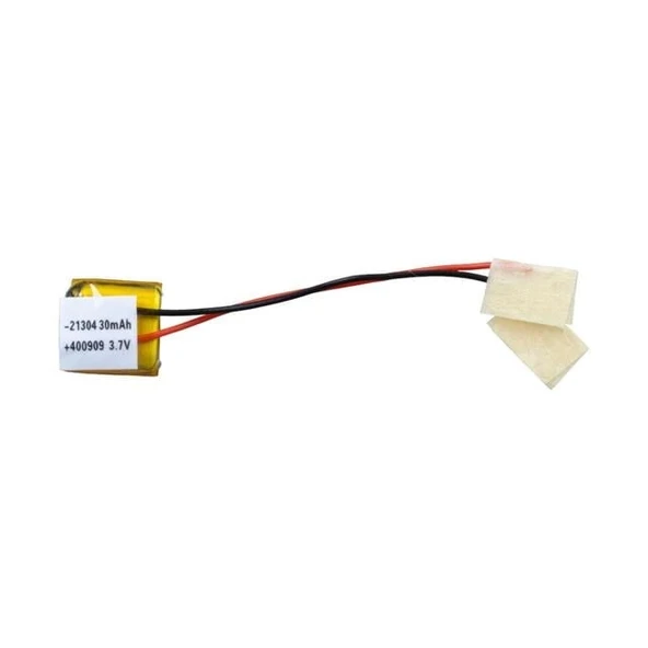 PowerMaster 400909 3.7 Volt 30 Mah Lityum Polimer Pil Soketsiz ürün görseli 1