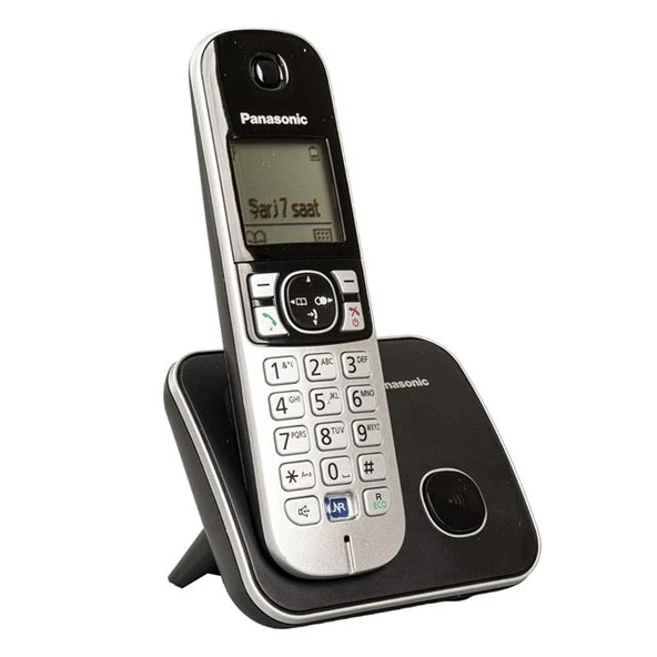 Panasonic KX-TG6811 Dect Telsiz Telefon Siyah ürün görseli 1