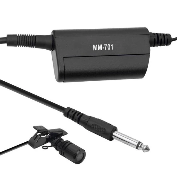 Magicvoice MM-701 Kablolu 600 Ohm Yaka Mikrofonu ürün görseli 1