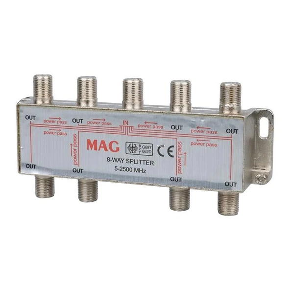 Mag 5-2500 1/8 Uydu Dağıtıcısı Splitter MG-1511 ürün görseli 1