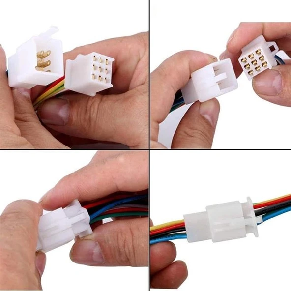 PowerMaster 9 Pin Araba-Motosiklet Soketi ürün görseli 1