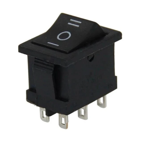 PowerMaster Mini Işıksız Anahtar 6P ON-OFF-ON 6P IC-123-6 ürün görseli 1