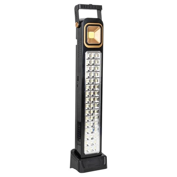 Premio PR-3838 2 Watt Cob Ledli + 48 Ledli̇ Solar Şarjlı Işıldak ürün görseli 1