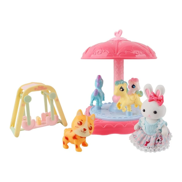 Bay Dreamy Mini Tavşan Atlı Karınca Eğlence Parkı - Resim 2