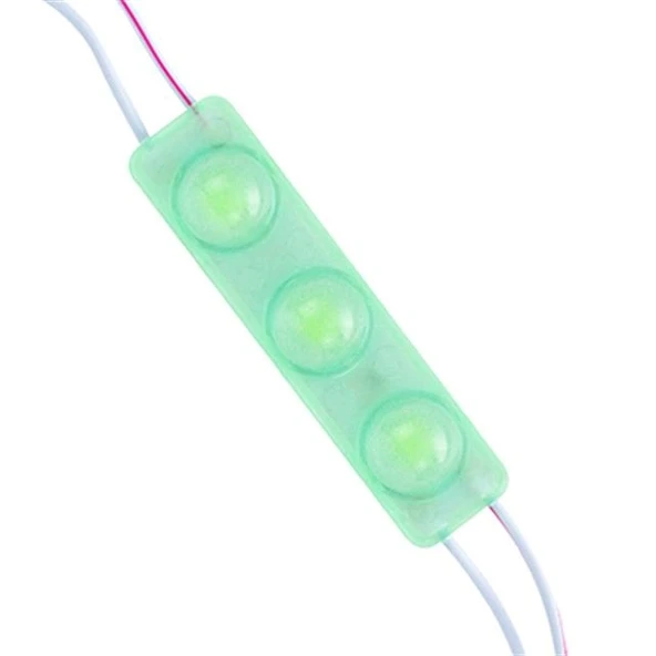 Powermaster 12 V 1.5 Watt Yeşil 2835 Modül Led 70x15 mm ürün görseli 1