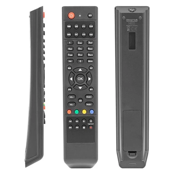Hiremco Combo Zapper Uydu Alıcı Kumandası ürün görseli 1