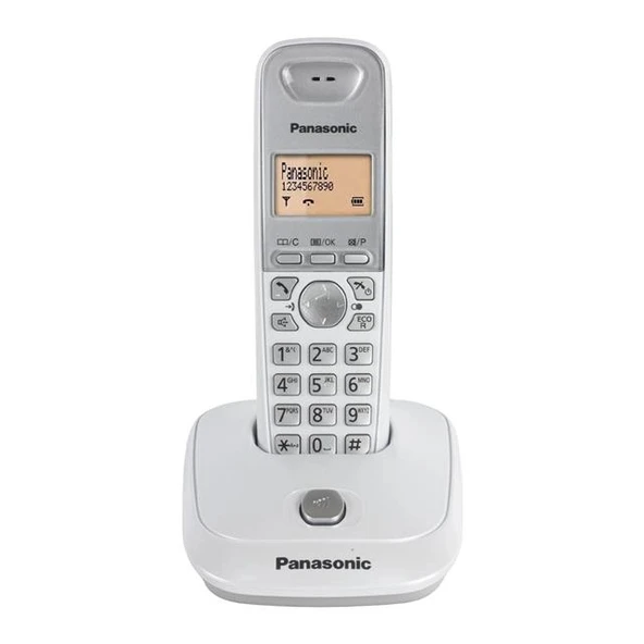 Panasonic KX-TG2511 Beyaz Dect Telsiz Telefon ürün görseli 1