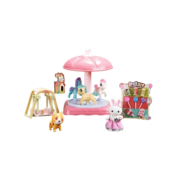Bay Dreamy Mini Tavşan Atlı Karınca Eğlence Parkı - Resim 4