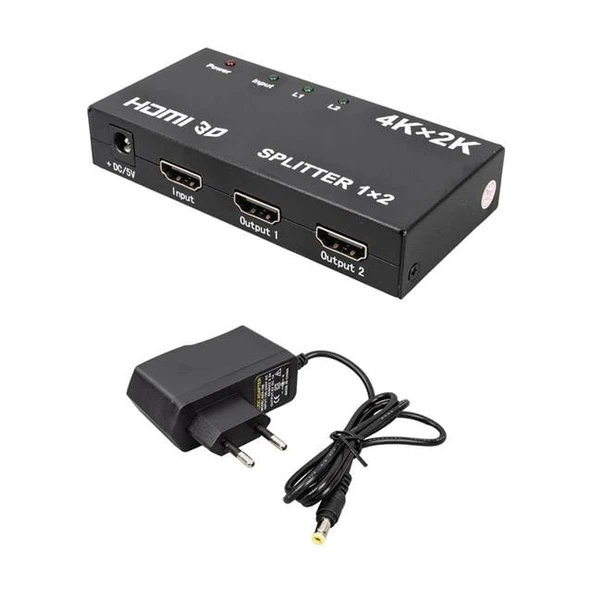 Fully G-538F 2 Port HDMI Splitter Dağıtıcı - Resim 2