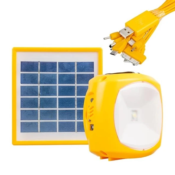 Powermaster Şarjlı Solar Aydınlatma Seti Tek Panelli ürün görseli 1