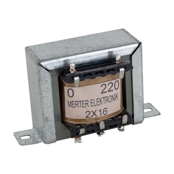 MV-510 Besleme Trafosu 10 Watt 2x16V ürün görseli 1
