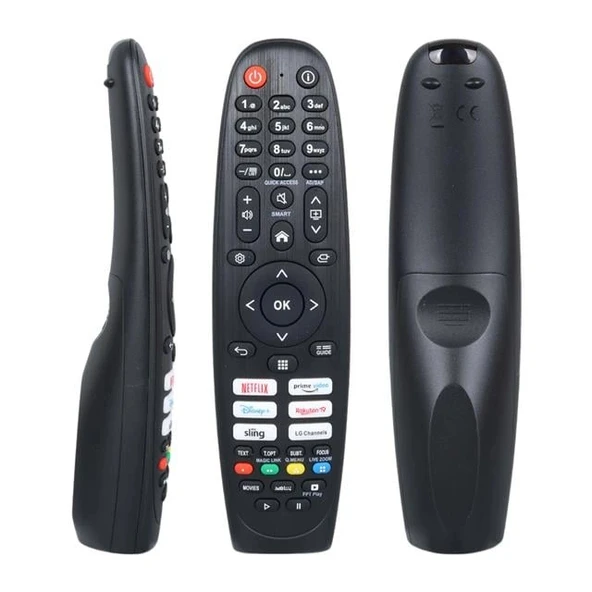 Huayu RM-L1888 LG Netflix - Prime Video - Rakuten Tv - Sling - LG Channels - Disney+ Tuşlu Universal Lcd Led Tv Kumanda ürün görseli 1