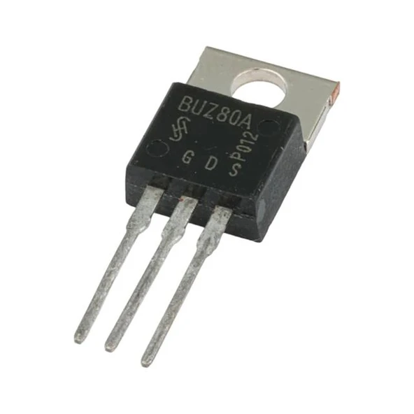 BUZ 80A TO-220 Mosfet Transistör ürün görseli 1