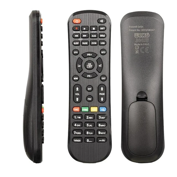 Next Punto + Plus Minix HD - X Box Forza - Starbox Uydu Alıcı Kumandası ürün görseli 1