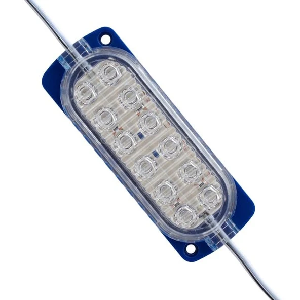 Powermaster 24 Volt 2.4 Watt Tek Renk Mavi 2835 Modül Led ürün görseli 1