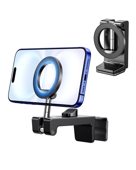 UGREEN MagSafe Uçak Telefon Tutucu, MagSafe Uyumlu, 360° Dönebilen, Eller Serbest Seyahat Telefon Standı, 45377 ürün görseli 1