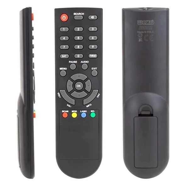 Samux 5000 - Herz 12500 - Astracom 3500 - Tevsan 5200 - Fobem 13900FTA - Arrox Uydu Kumanda ürün görseli 1