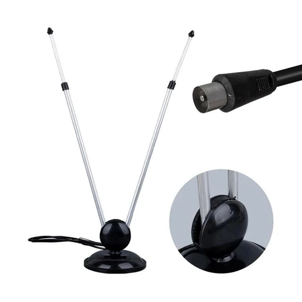 PowerMaster PM-25024 TV Üstü Eski Tip Karasal Yayın Anten ürün görseli 1