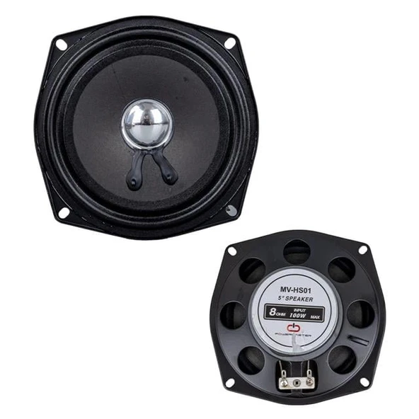 MagicVoice MV-HS01 5'' 13 Cm 4 Ohm Max 100 Watt Oto Hoparlör ürün görseli 1