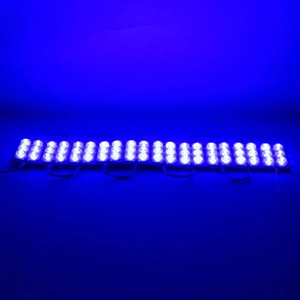 Powermaster 24 Volt 3 Watt Mavi 3030 Cob Modül Led 75*40 - Resim 2