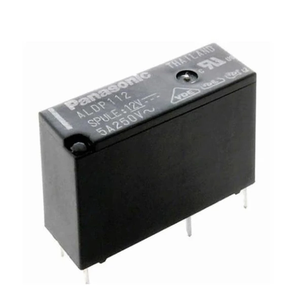 Panasonic ALDP112W 5A 12V 4 Pin Röle (Kombi Kartı İçin Rolesi) ürün görseli 1