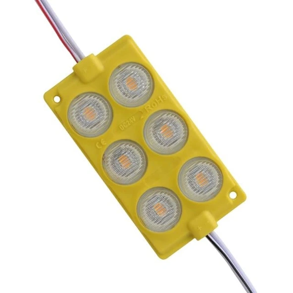 Powermaster 24 Volt 3 Watt Sarı 3030 Modül Led 75*40 ürün görseli 1