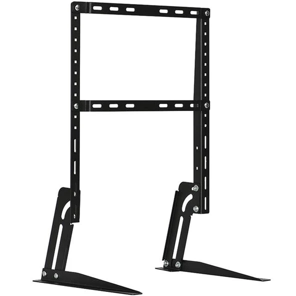Vontech 32-65 inc Lcd-Led Kilitli Sabit Askı Aparatı + Tv Ayağı Masa Standı LMA-04 ürün görseli 1