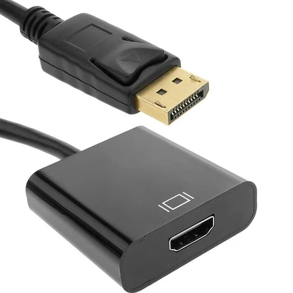 Powermaster Display To HDMI 10 Cm Çevirici Kablo ürün görseli 1