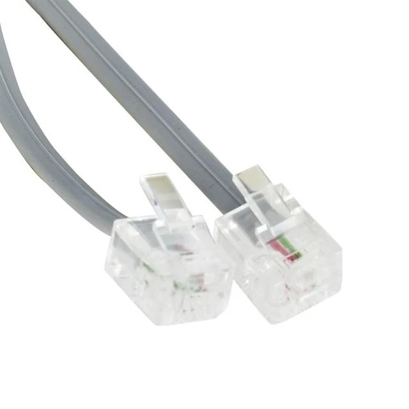 Telefon Kablosu 3 Metre 2 Pin Soketli ürün görseli 1