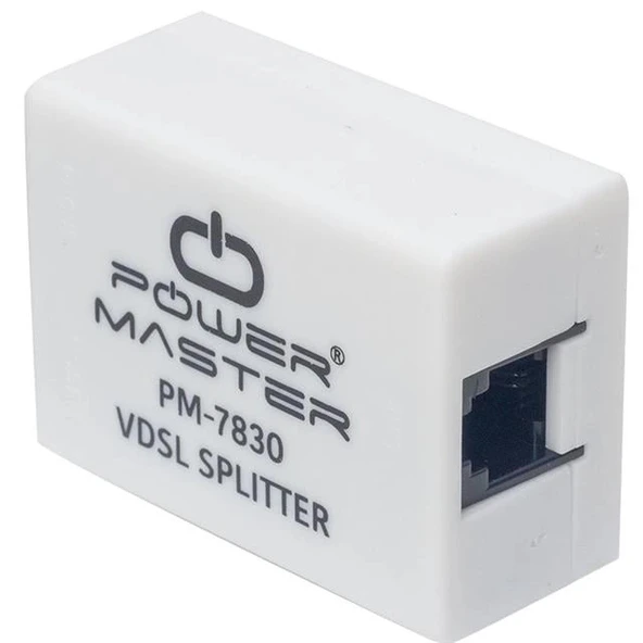 Powermaster Adsl Vdsl Splitter Kablosuz Filtreli PM-7830 ürün görseli 1