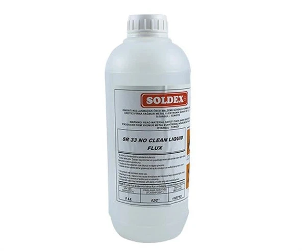 Soldex SR-33 1 Lt Temizlik Gerektirmeyen Sıvı Flux ürün görseli 1