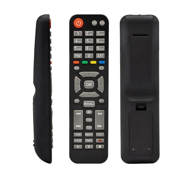Rose Crystal Pro HD - Rose Premium Mini Scart+HD / Technobox Twin / Foxstar Twin HD Uydu Alıcı Kumandası ürün görseli 1