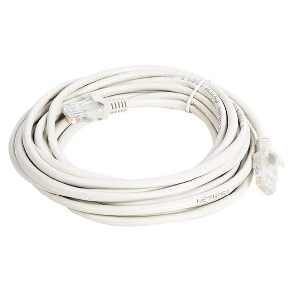 PowerMaster Cat5 10 Metre RJ45 Patch Network Ethernet İnternet Kablosu - Resim 2