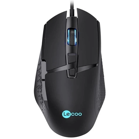 Lenovo Lecoo MG1101 6400 DPI 7 Tuşlu Kablolu RGB Led Aydınlatmalı Gaming Oyuncu Mouse ürün görseli 1