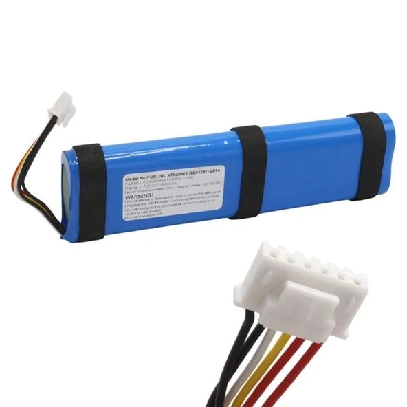 PowerMaster PM-24989 7.2 Volt 5000mAh 18650 Lityum Batarya Pil (JBL Xtreme2 GB31241-2014 Uyumlu) ürün görseli 1