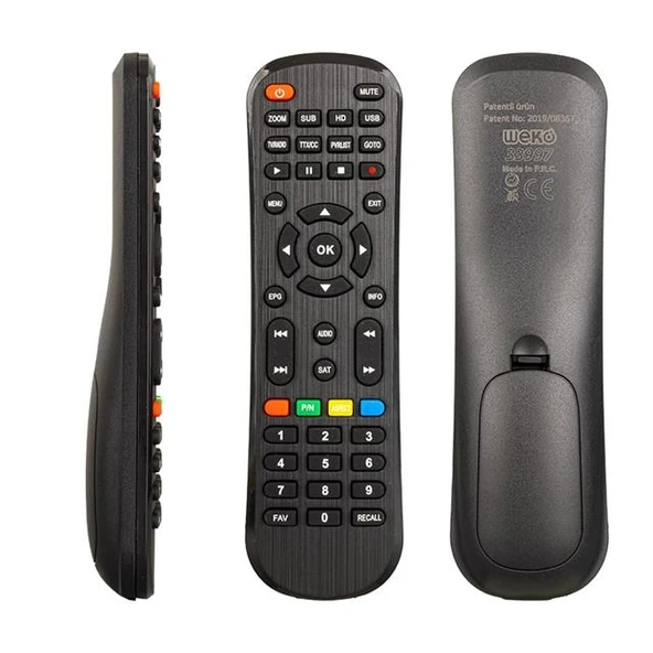 Hometech HT 1000 - HT 1050 / Redline HD Recaal - Fav Tuşlu Uydu Alıcı Kumandası ürün görseli 1