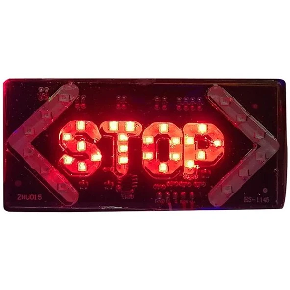 Elektrikli İşaret Cihazı Oklu Stop Küçük ürün görseli 1