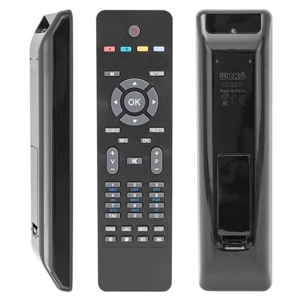 Vestel 26VH3000 32VH3000 - Regal LE22F4000 - Sharp HY 8066 - Hitachi L42SP04U Return Tuşlu Lcd-Led TV Kumandası ürün görseli 1