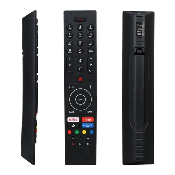 Vestel RC43135P 55FB7300 Netflix Youtube Prime Video Tuşlu Lcd Led TV Kumanda ürün görseli 1
