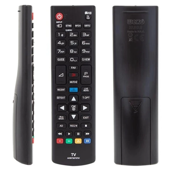 LG AKB73975761 - 32LB650- 42LB700V3D - 50LB671V - 55LB870V - 65LB730VAEU 3D Smart Tuşlu Lcd-Led Tv Kumanda ürün görseli 1