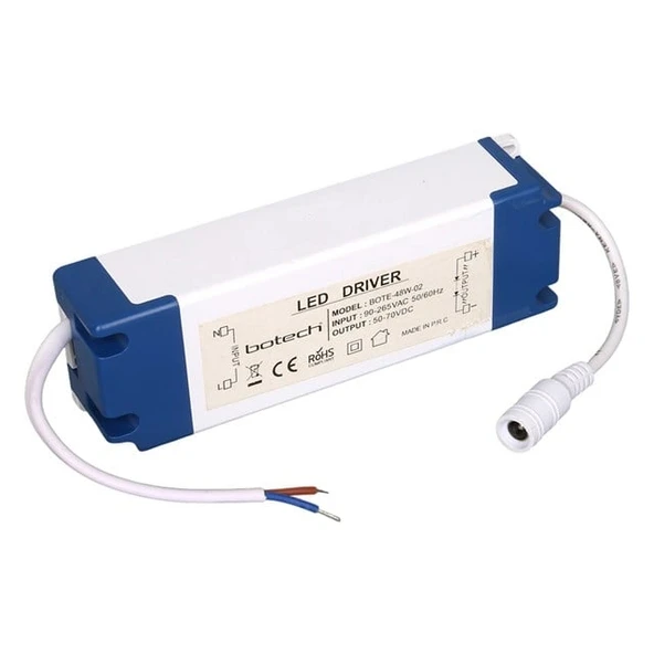 Botech 60x60 Panel Led Driver Adaptörü (50V-70V Dc) BOTE-48W-01 - Resim 3