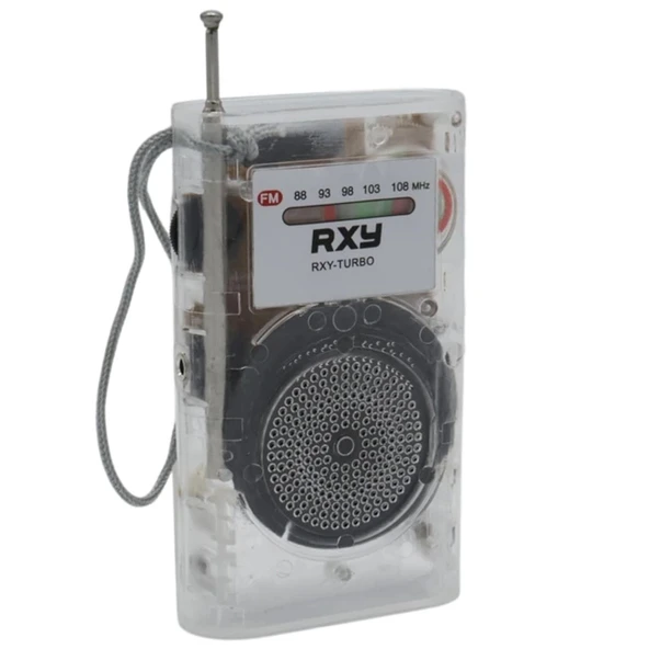 Roxy RXY-Turbo Cep Tipi Mini Analog Fm Radyo ürün görseli 1