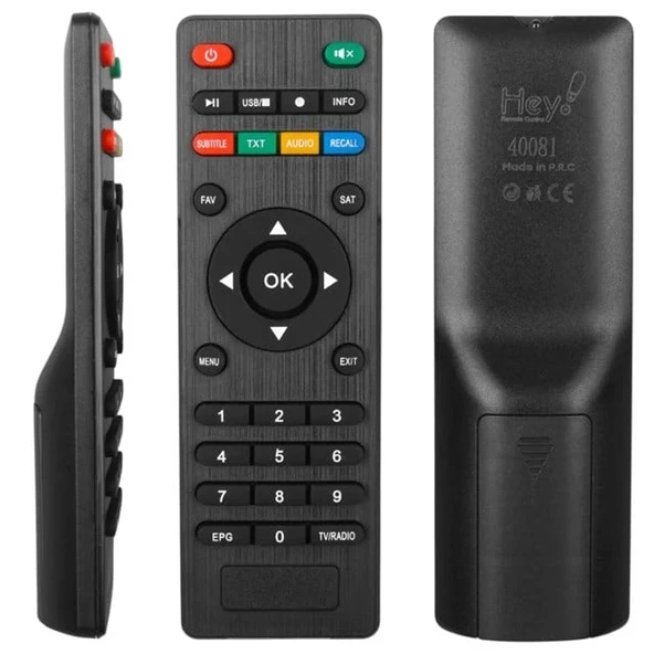 Magbox Vip Full HD * Hometech HD Epg - Tv/Radio Tuşlu Uydu Alıcı Kumandası ürün görseli 1
