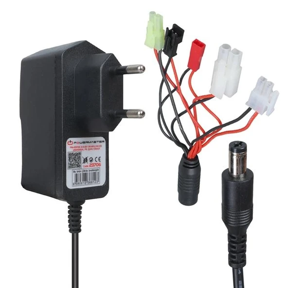 Powermaster PM-23706 2.4-12Volt (NI-MH)/(NI-CD) Universal Oyuncak Pil Şarj Cihazı ürün görseli 1