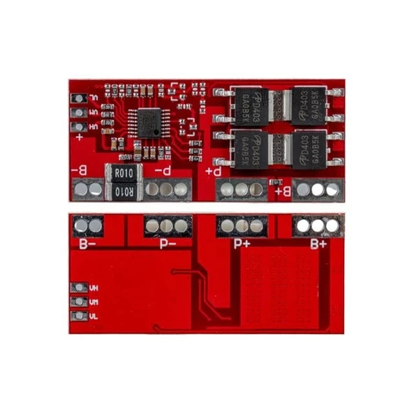 Weko BMS-23898 4S 30A BMS Devresi Lityum Batarya Şarj Modülü ürün görseli 1