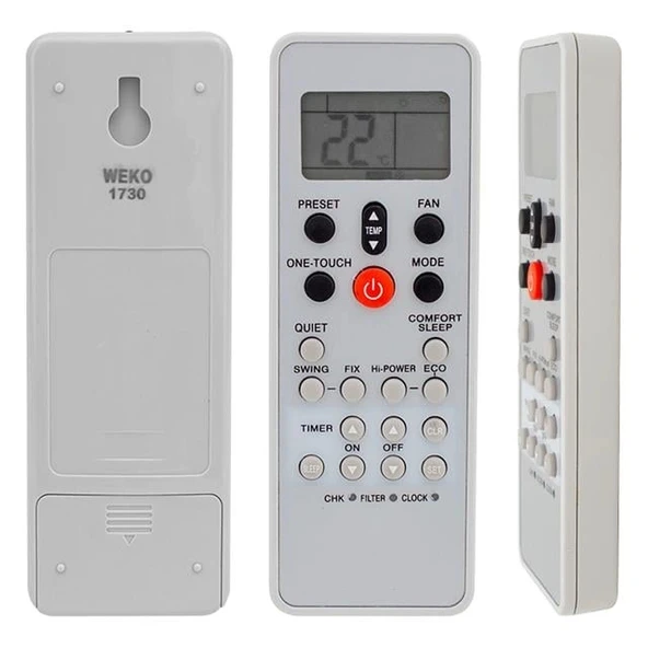 Toshiba WC-L03SE Klima Kumandası ürün görseli 1