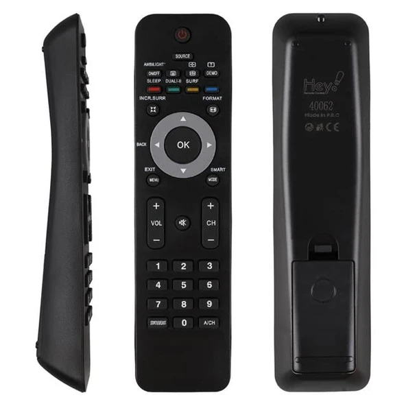 HEY 40062 RM-670C Philips Uyumlu LCD LED TV Kumanda ürün görseli 1